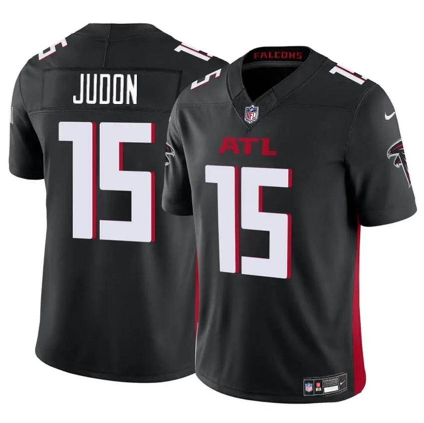 Youth Black Atlanta Falcons #15 Matthew Judon 2023 F.U.S.E Vapor Untouchable Limited Stitched Football Jersey